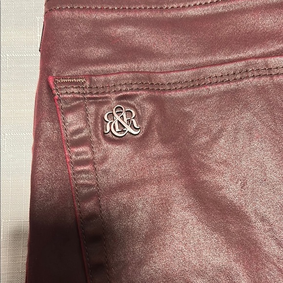 Rock & Republic Burgundy Jeans - Picture 3 of 10